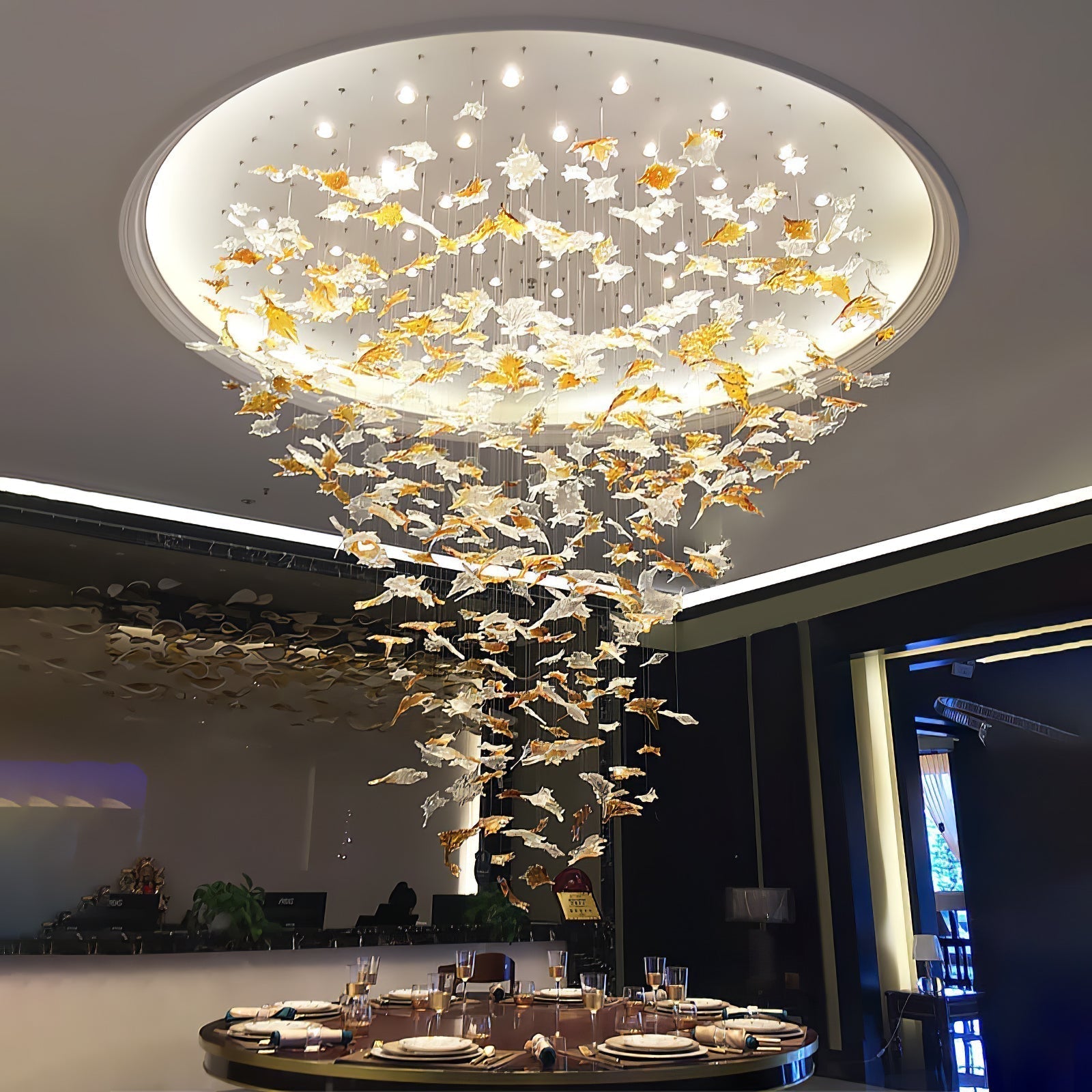Longiotti Crystal Chandelier