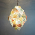 Murano Disc Chandelier Arlecchino 87