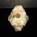 Murano Disc Chandelier Arlecchino 87