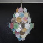 Murano Disc Chandelier Arlecchino 87