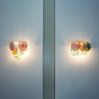 Murano Disc Wall Sconce Colorful