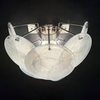 Murano Disc Wall Sconce White