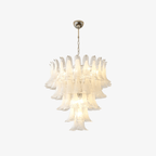 Murano Glass Petal Chandelier