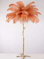 Fero Ostrich Feather Floor Lamp