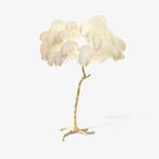 Fero Ostrich Feather Floor Lamp