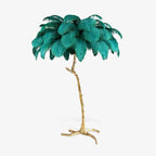 Fero Ostrich Feather Floor Lamp