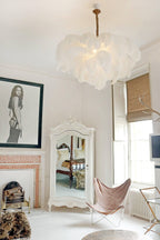 Fero Ostrich Feather Chandelier