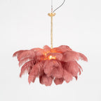 Fero Ostrich Feather Chandelier