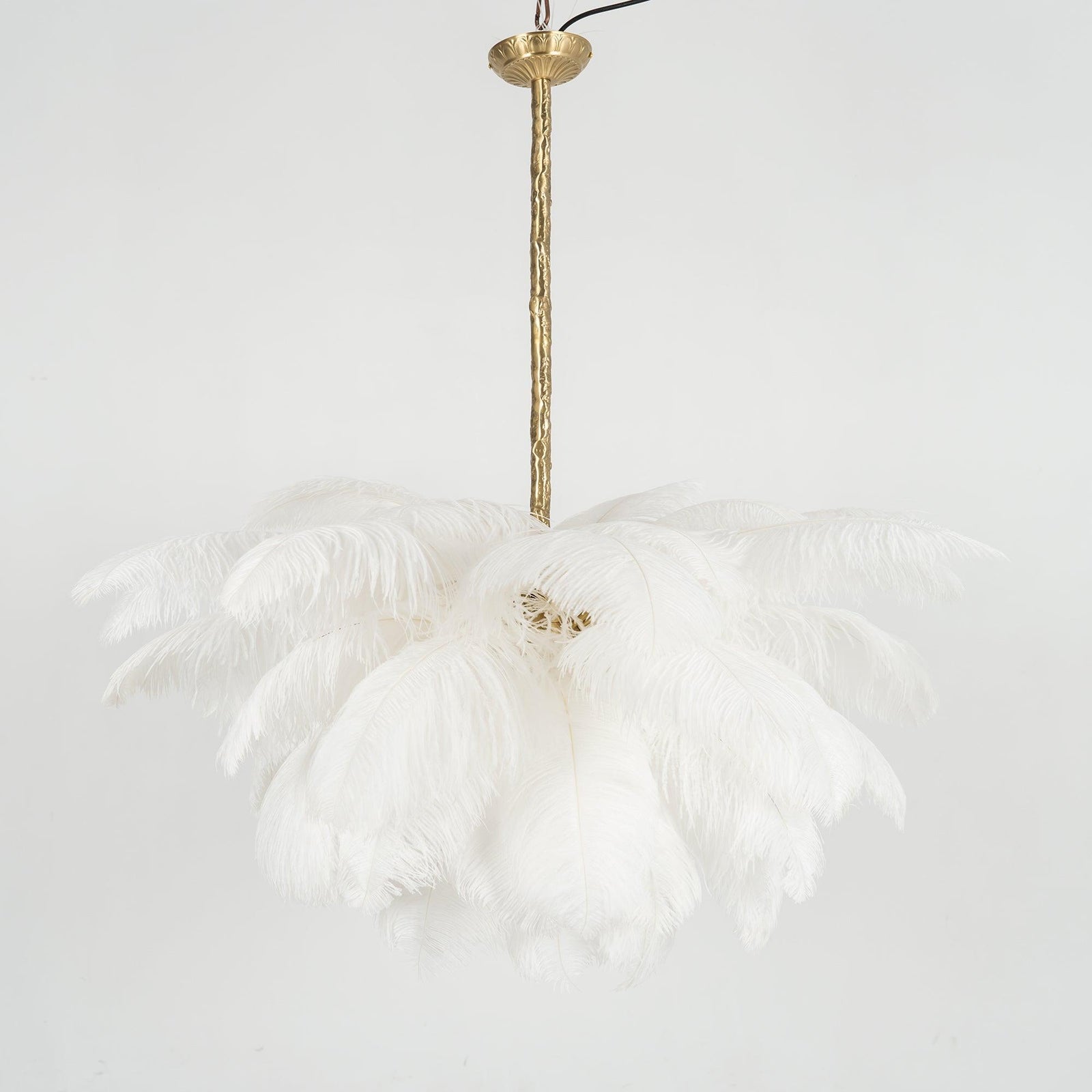 Fero Ostrich Feather Chandelier