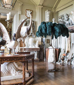 Fero Ostrich Feather Floor Lamp