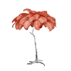 Fero Ostrich Feather Floor Lamp