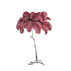 Fero Ostrich Feather Floor Lamp