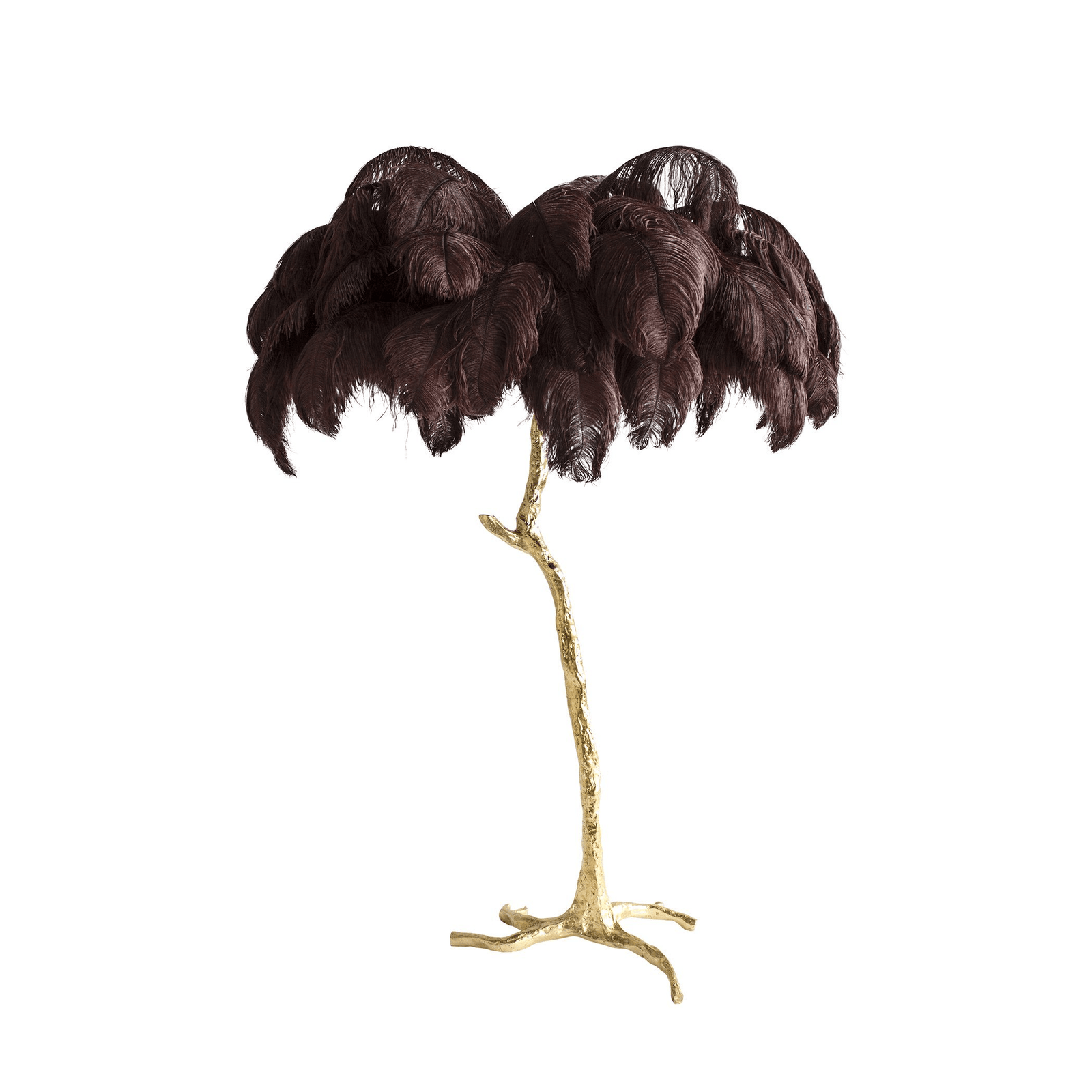 Fero Ostrich Feather Floor Lamp