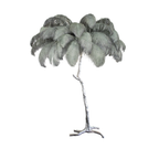 Fero Ostrich Feather Floor Lamp