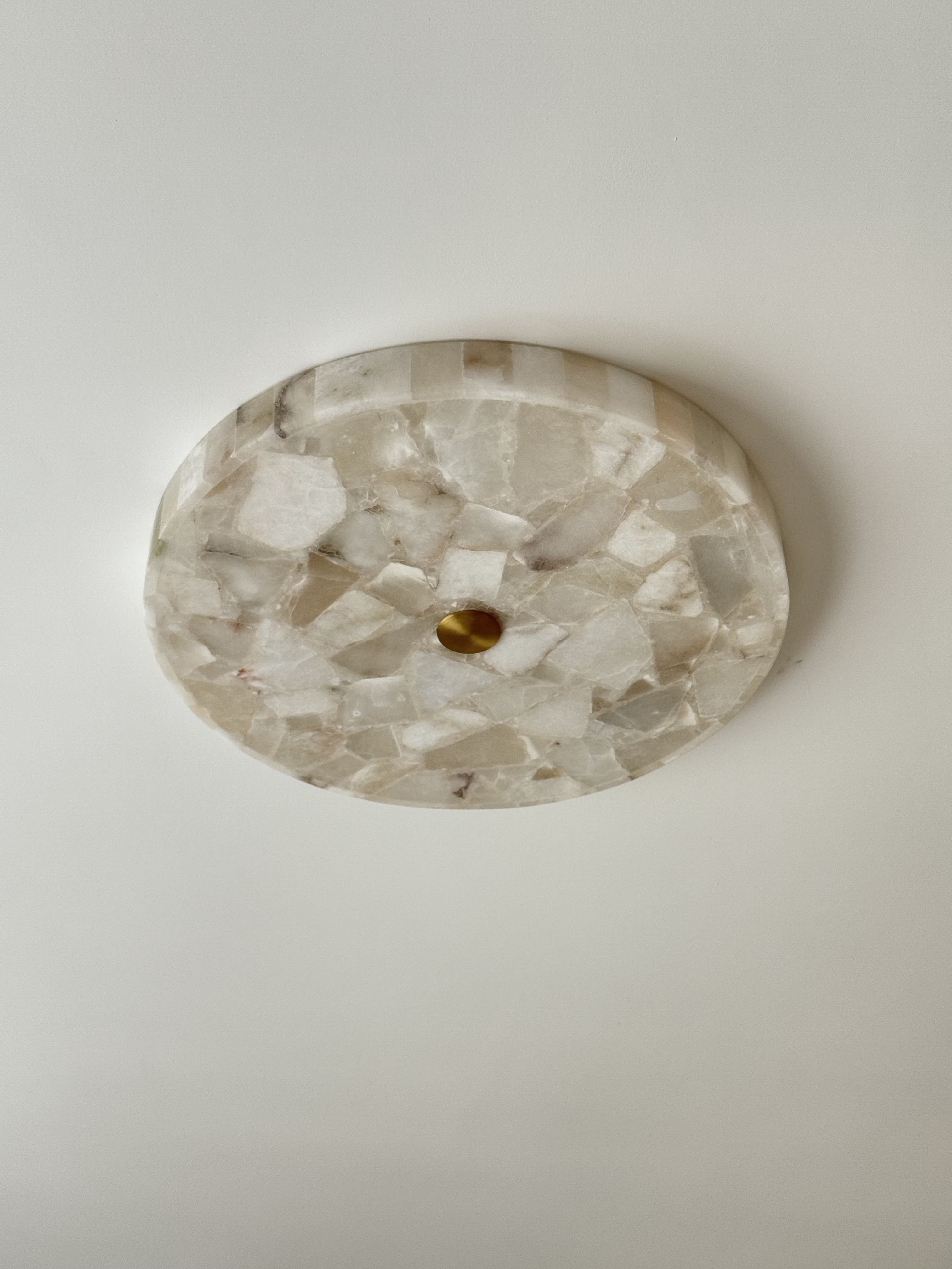 Otis Alabaster Flush Mount Lighting