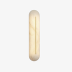 Oval Alabaster Wall Sconce