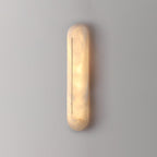 Oval Alabaster Wall Sconce