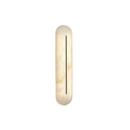 Oval Alabaster Wall Sconce