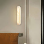 Oval Alabaster Wall Sconce