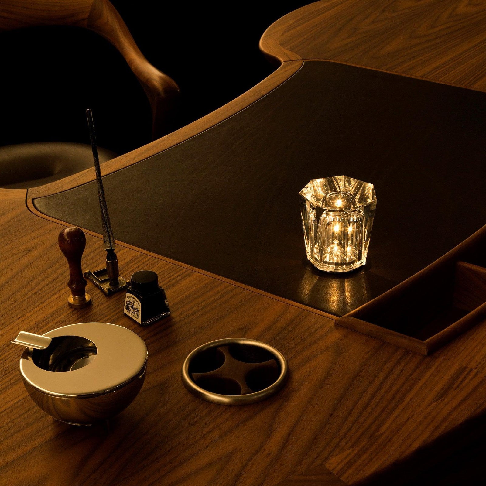 Pamela Crystal Ambient Table Lamp