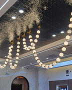 Pearl Necklace Pendant Light