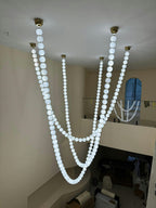 Pearl Necklace Pendant Light