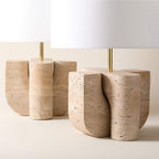 Peniche Travertine Table Lamp