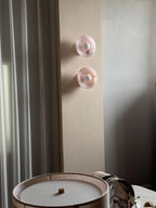 Pink Onyx Sconce