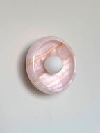 Pink Onyx Sconce