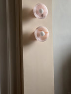 Pink Onyx Sconce