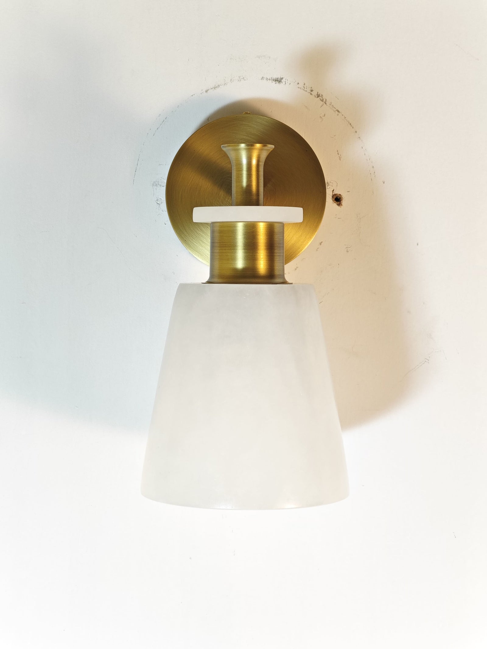 Polly Alabaster Wall Sconce