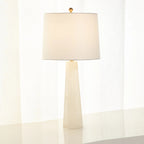 Quatrefoil Alabaster Table Lamp