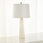 Quatrefoil Alabaster Table Lamp