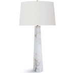 Quatrefoil Alabaster Table Lamp