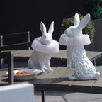 Rabbit Sculpture Table Lamp