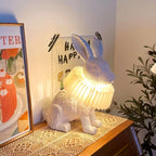 Rabbit Sculpture Table Lamp