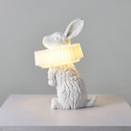 Rabbit Sculpture Table Lamp