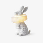 Rabbit Sculpture Table Lamp