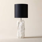 Raw Marble Table Lamp
