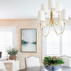 Reed Chandelier Large