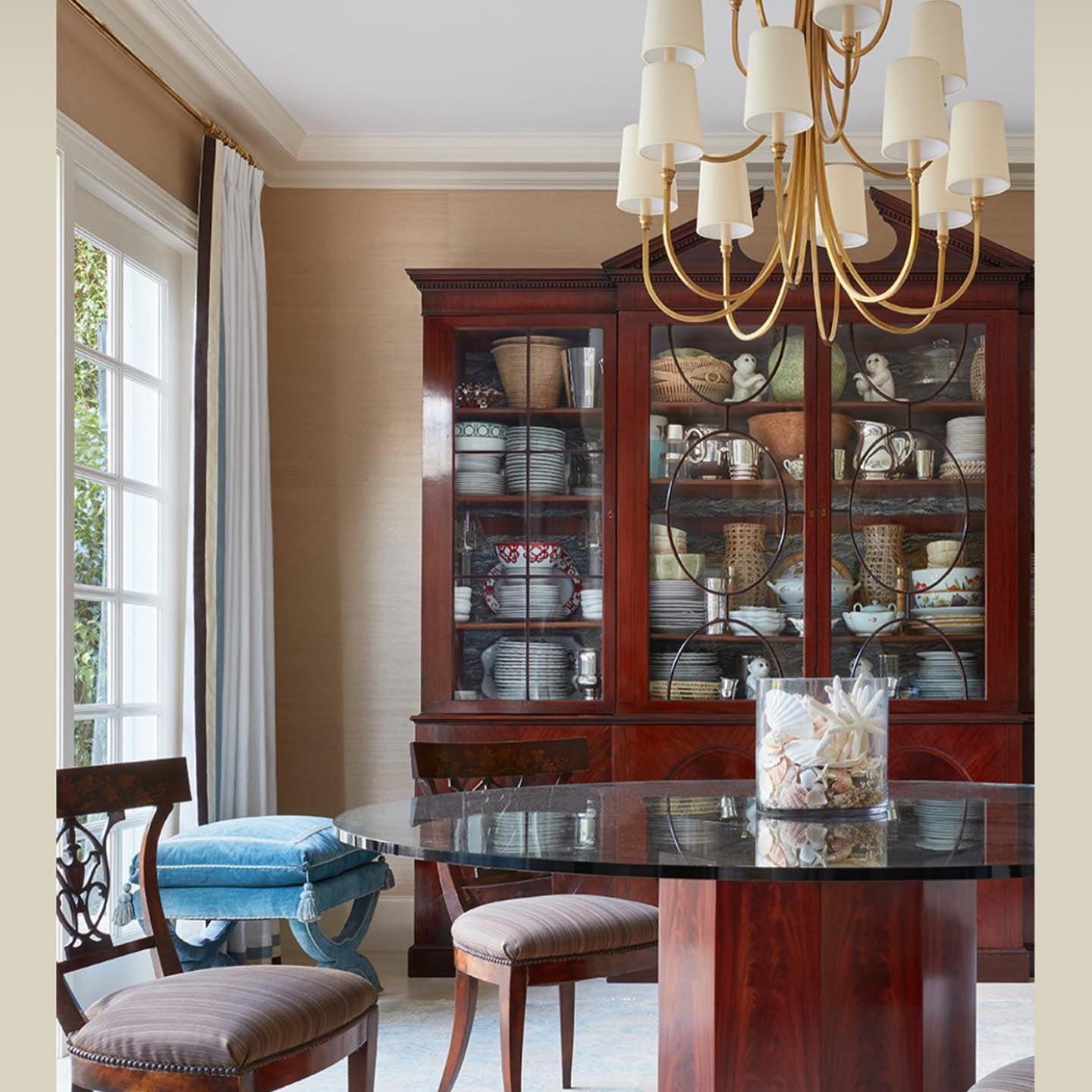Reed Chandelier Large