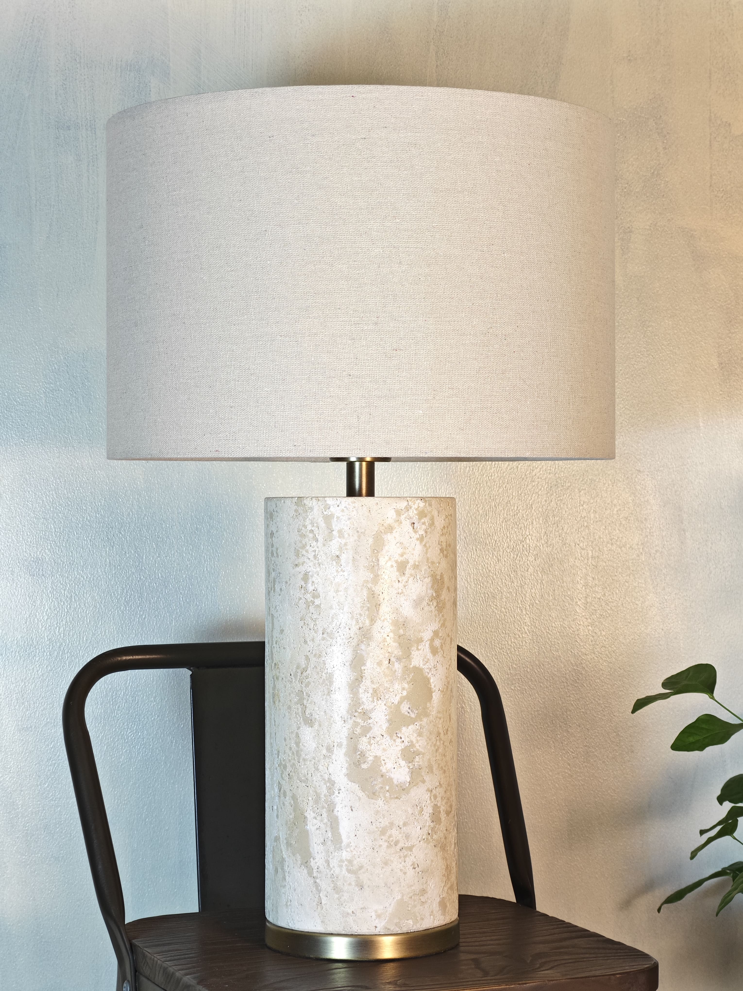 Remi Stone Table Lamp