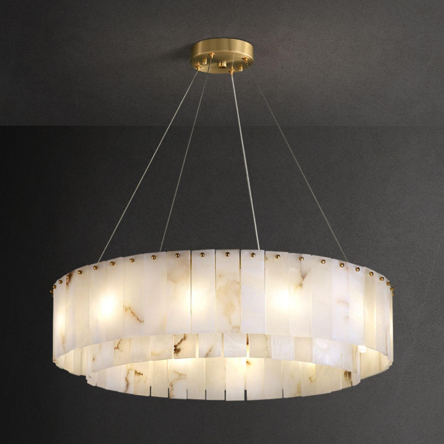 Eunice Alabaster Chandelier