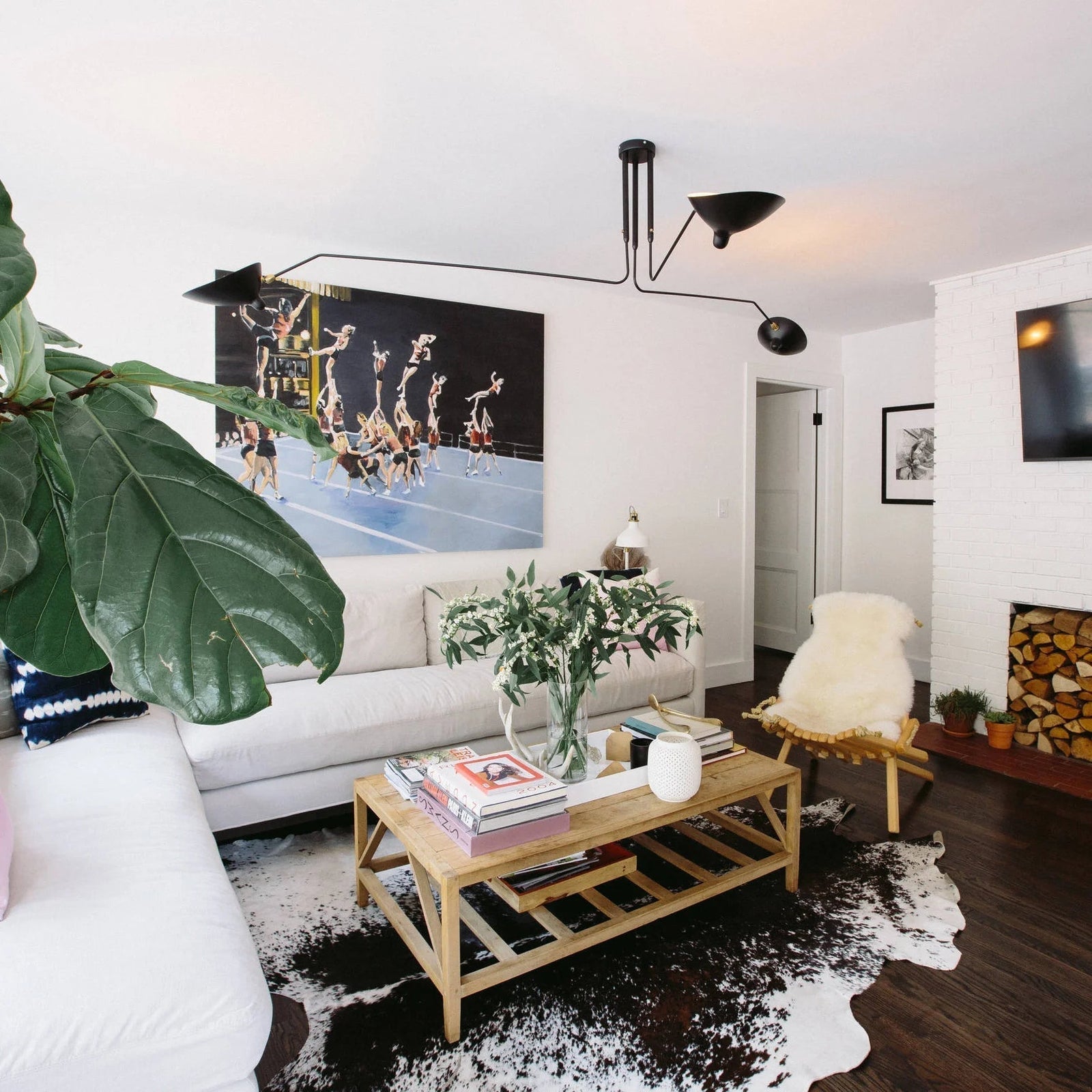 Serge Mouille Ceiling Lamp