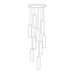 Silo Alabaster Ceiling Light