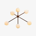 Asymmetrical Flush Mount Lamp