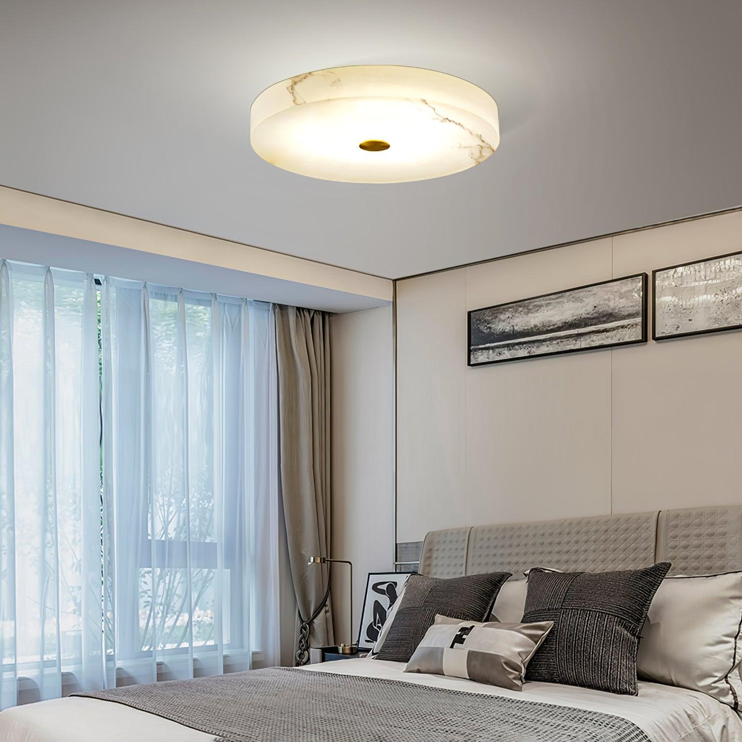 Lew Alabaster Flush Mount Lighting