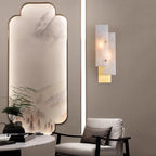 Splice Alabaster Wall Sconce
