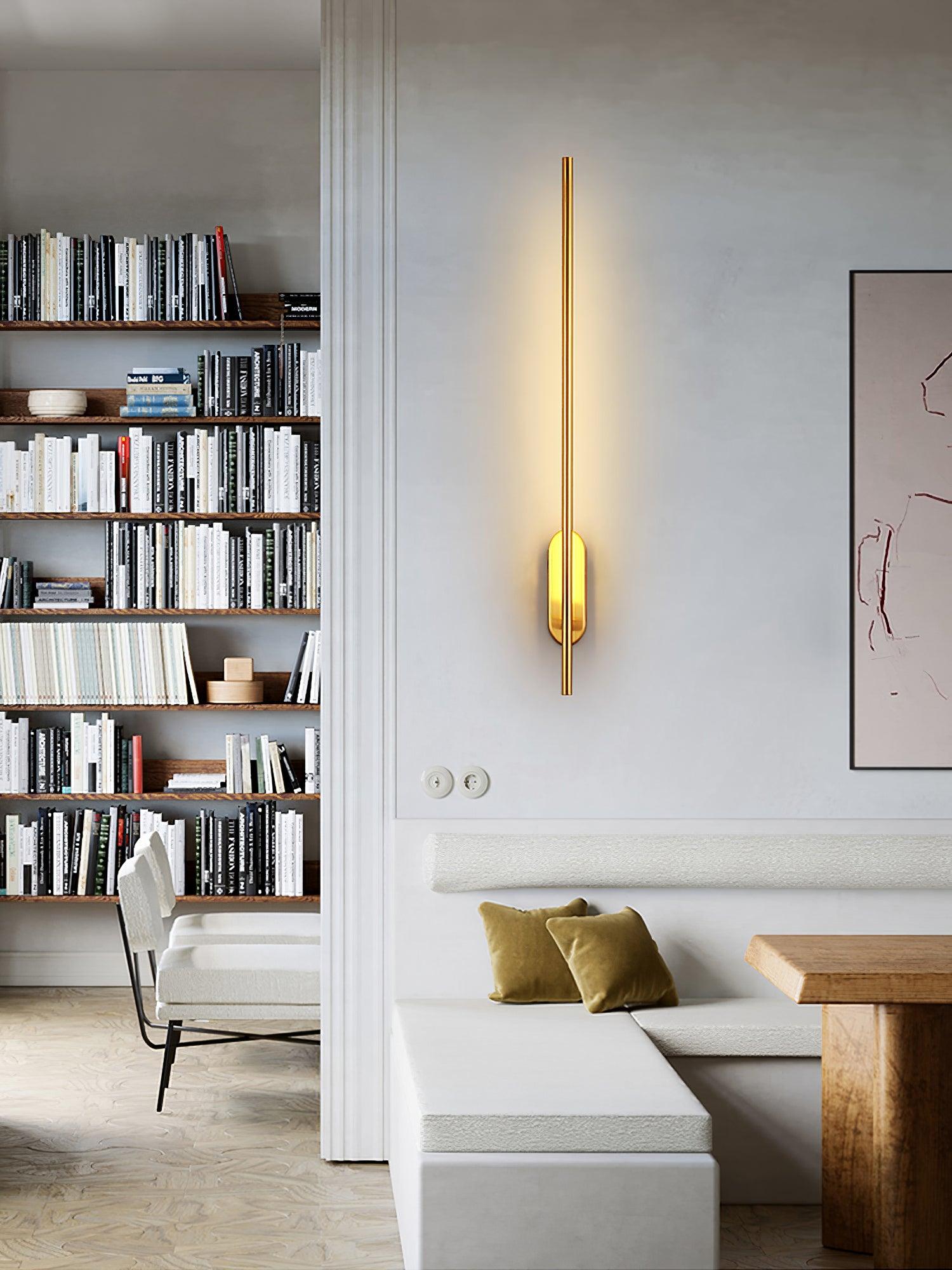 Linnen Rod Wall Sconce