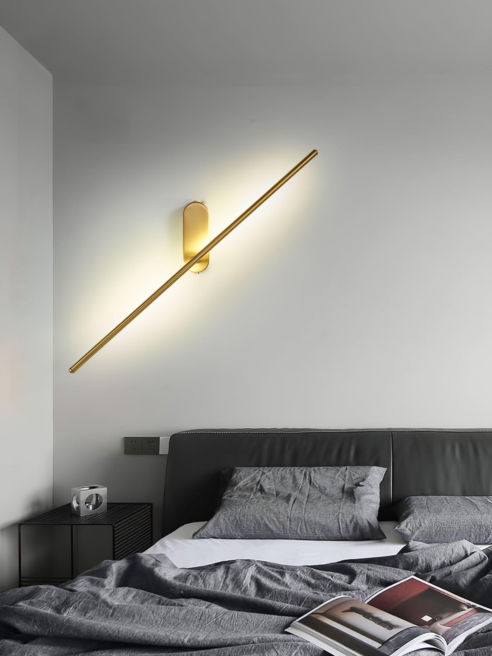 Linnen Rod Wall Sconce